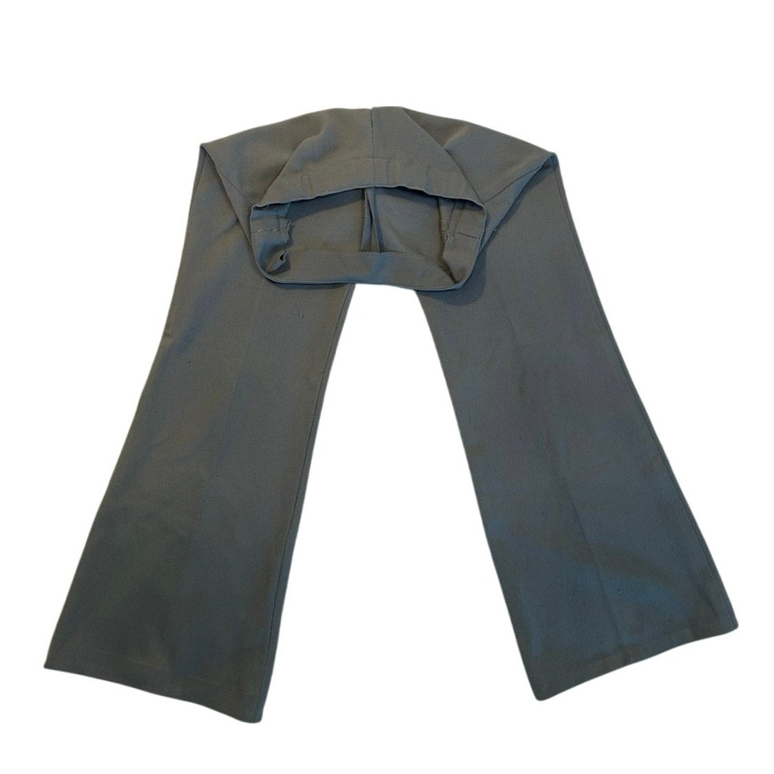 Women's Handmade Blue Grey Business Casual Pants Size 10