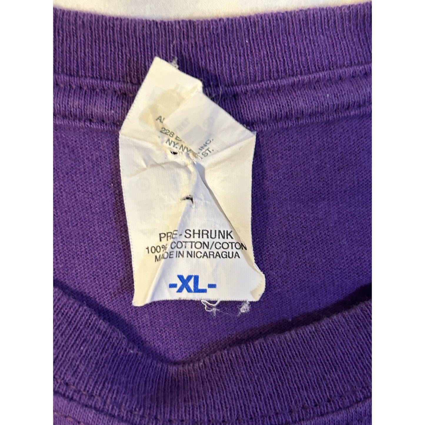 Clemson Tigers Fanatics Campus T-Shirt - Purple Size M