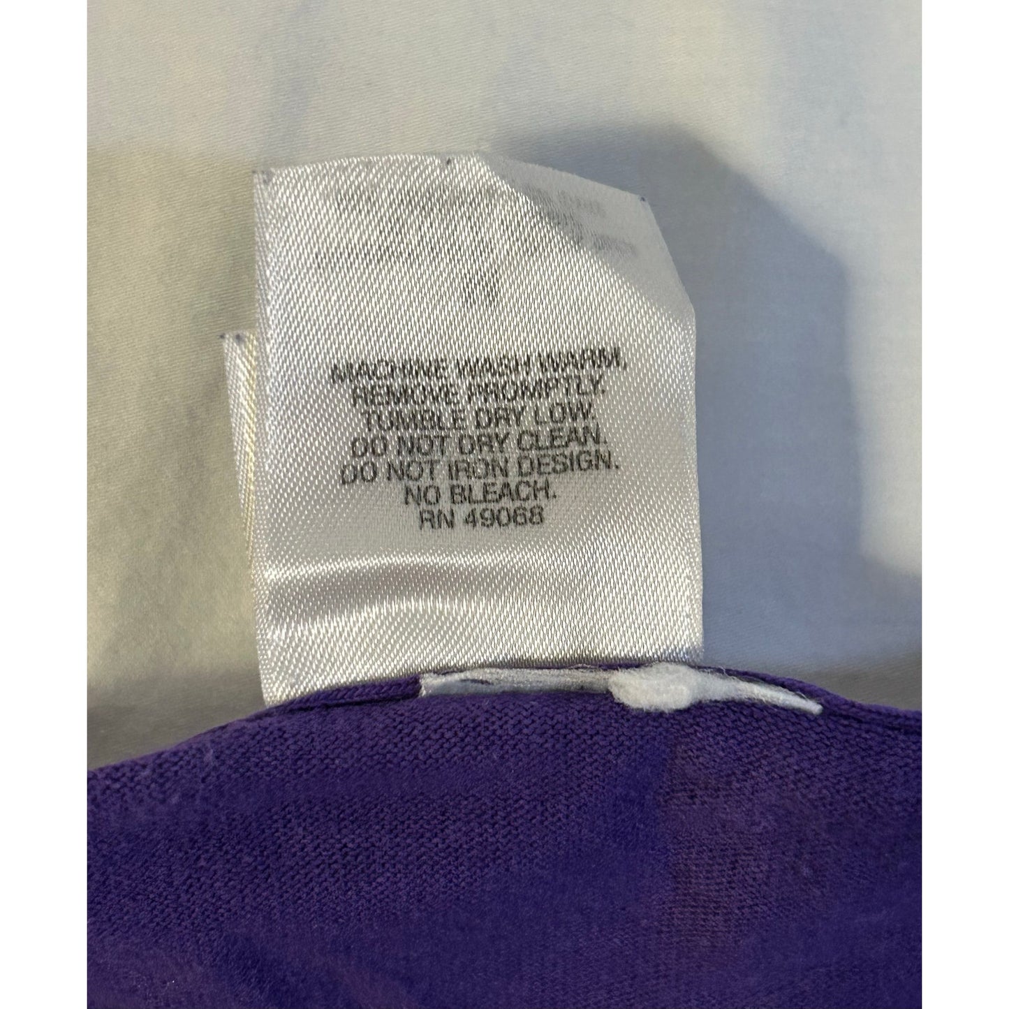 Clemson Tigers Fanatics Campus T-Shirt - Purple Size M