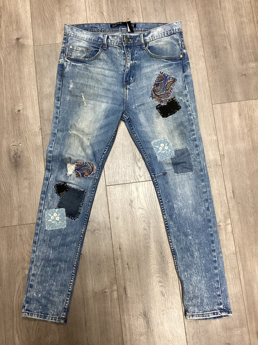 Upcycled custom jeans