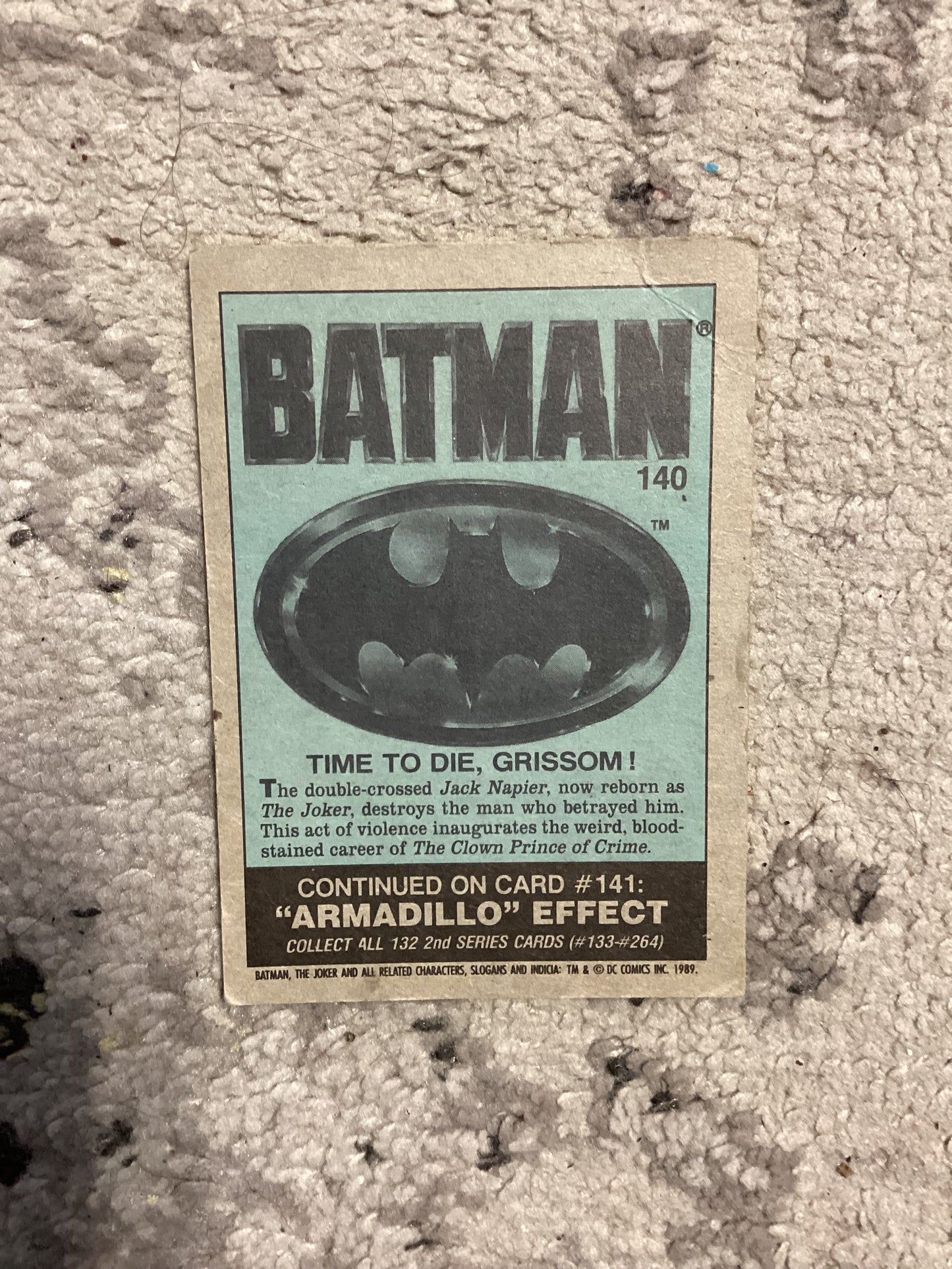 Vintage Joker Batman sticker