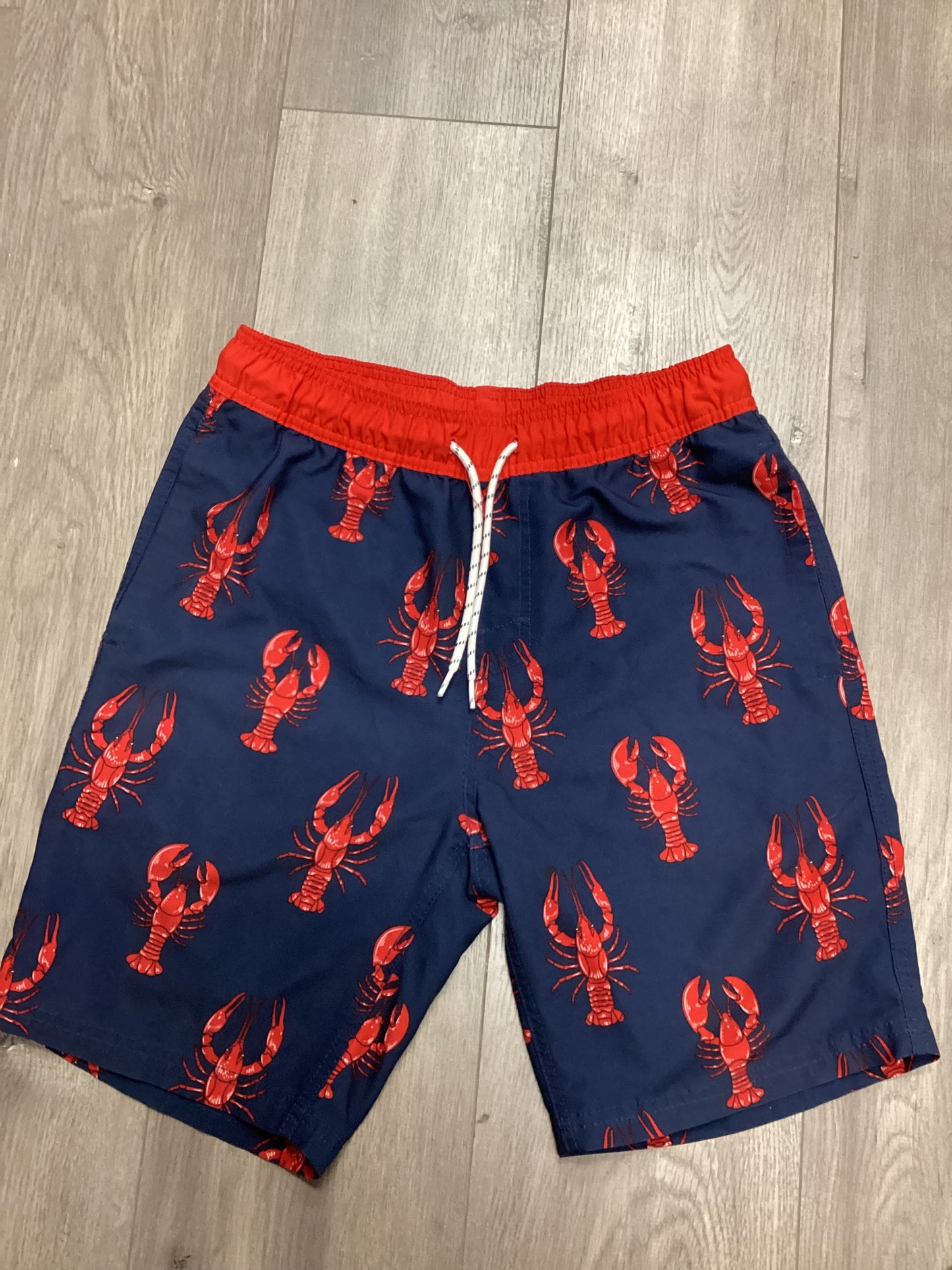 Lobster swimming trunks