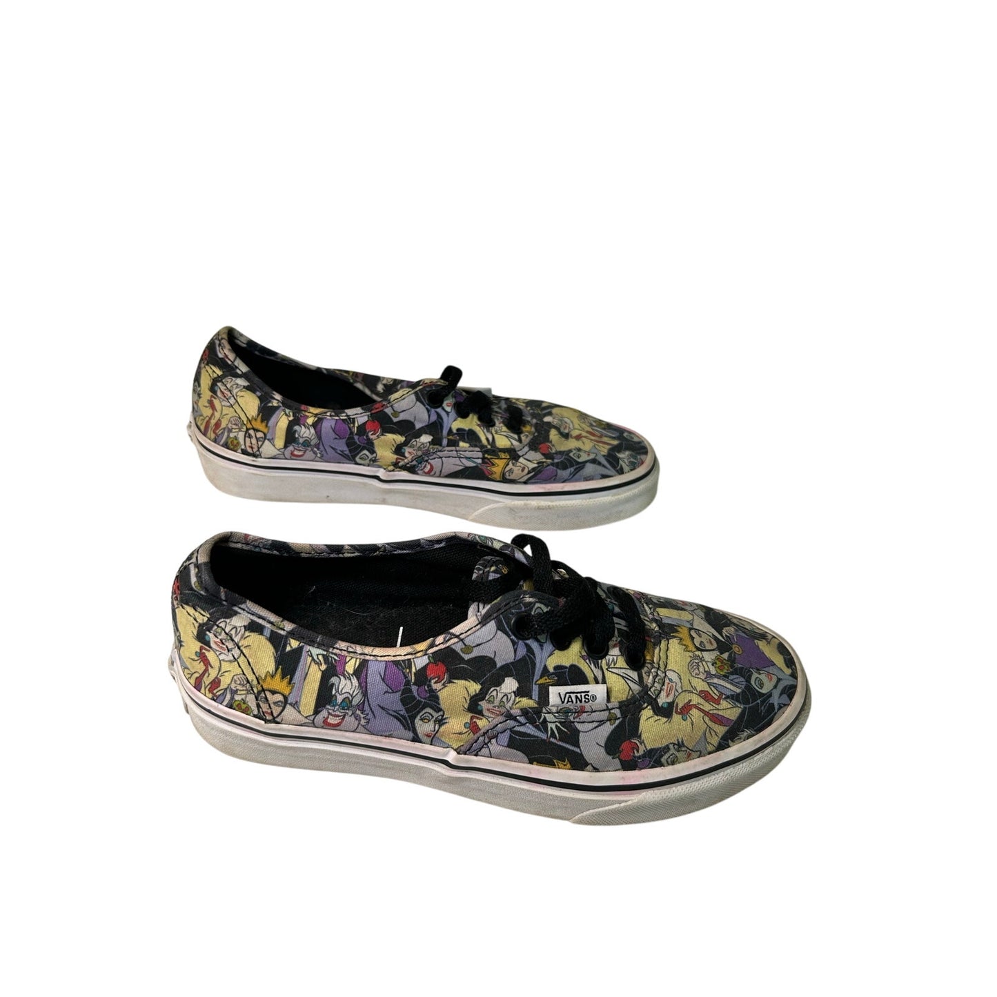 Vans Disney Villain Print Low Sneakers Mens Size 5.5 / Womens Size 7