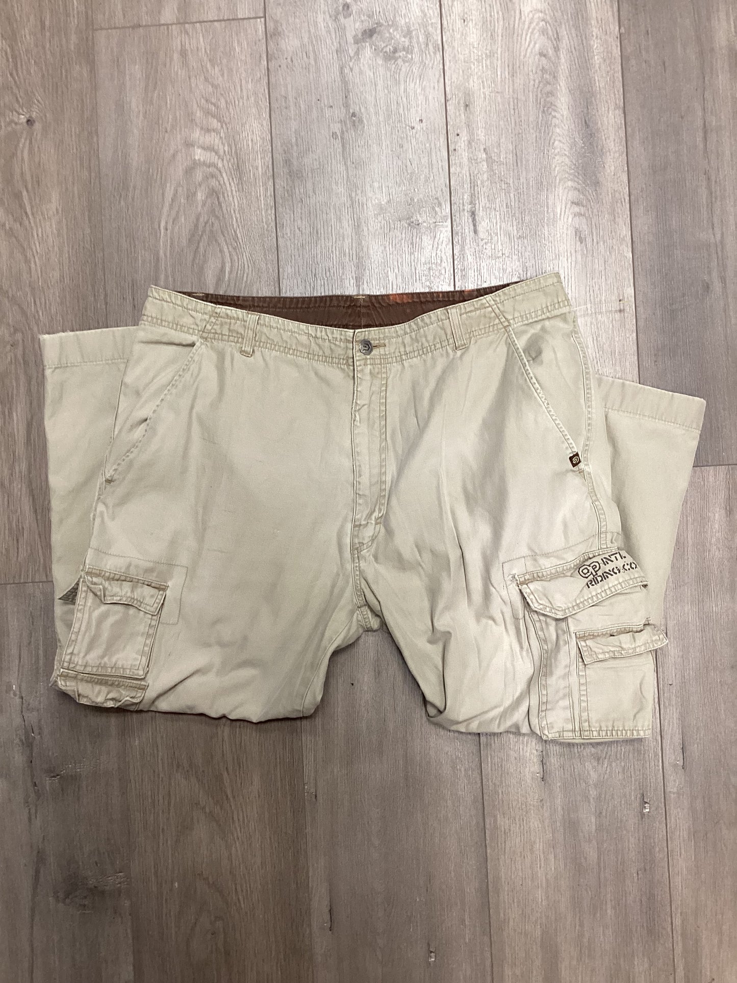 Khaki cargo pants