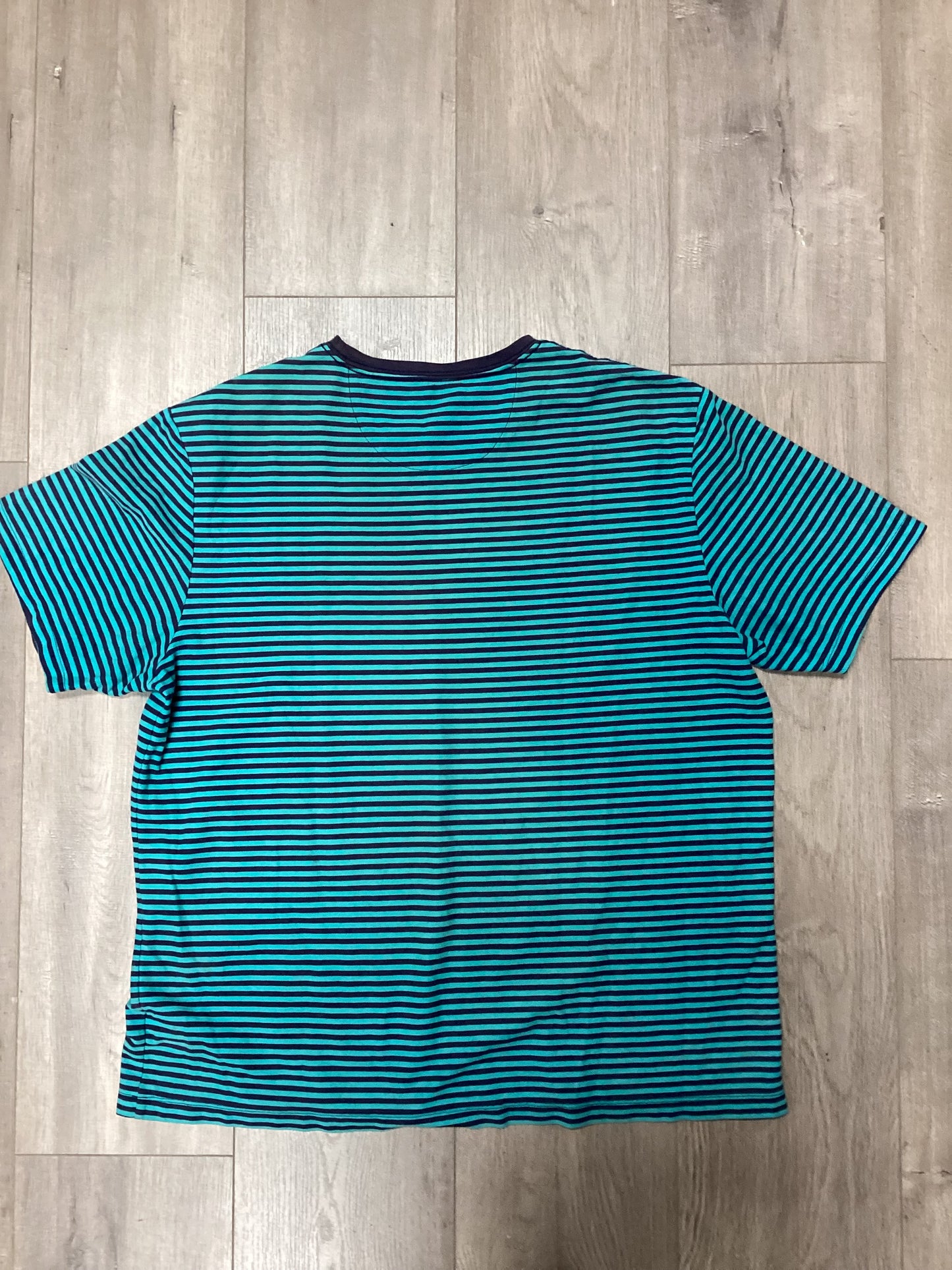 Striped teal tshirt