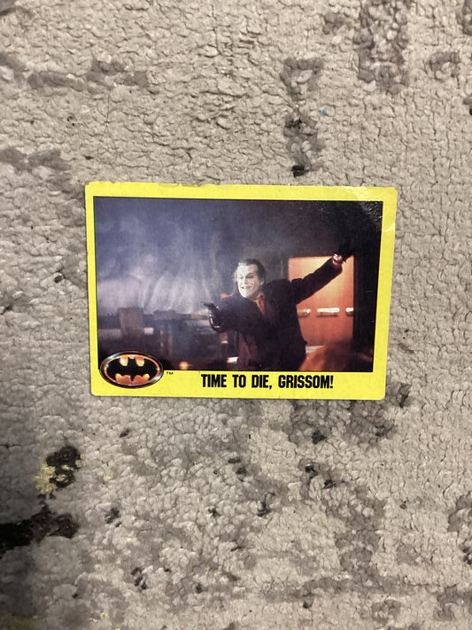 Vintage Joker Batman sticker