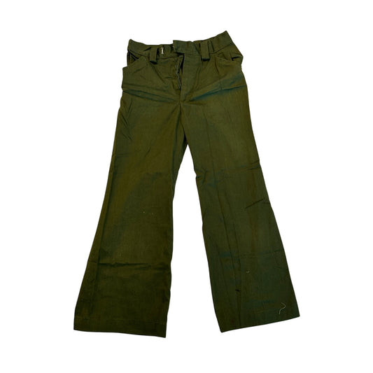 Unique Petite Olive Ambition: Sleek Women’s Size 00 Trousers