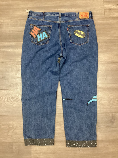 Custom Joker Levi Jeans