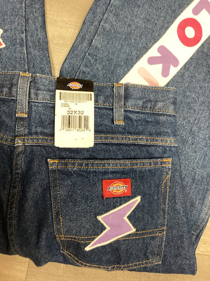 Custom Hello Kitty Dickies Jeans