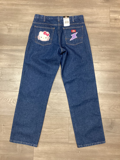 Custom Hello Kitty Dickies Jeans