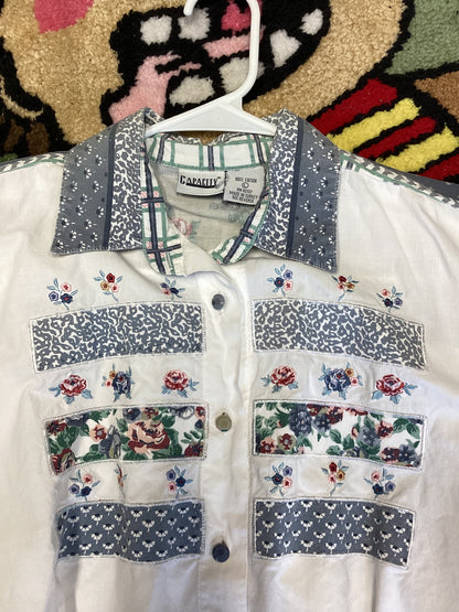 Patterned Button Down