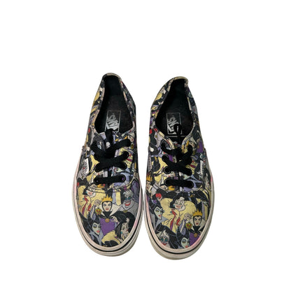 Vans Disney Villain Print Low Sneakers Mens Size 5.5 / Womens Size 7