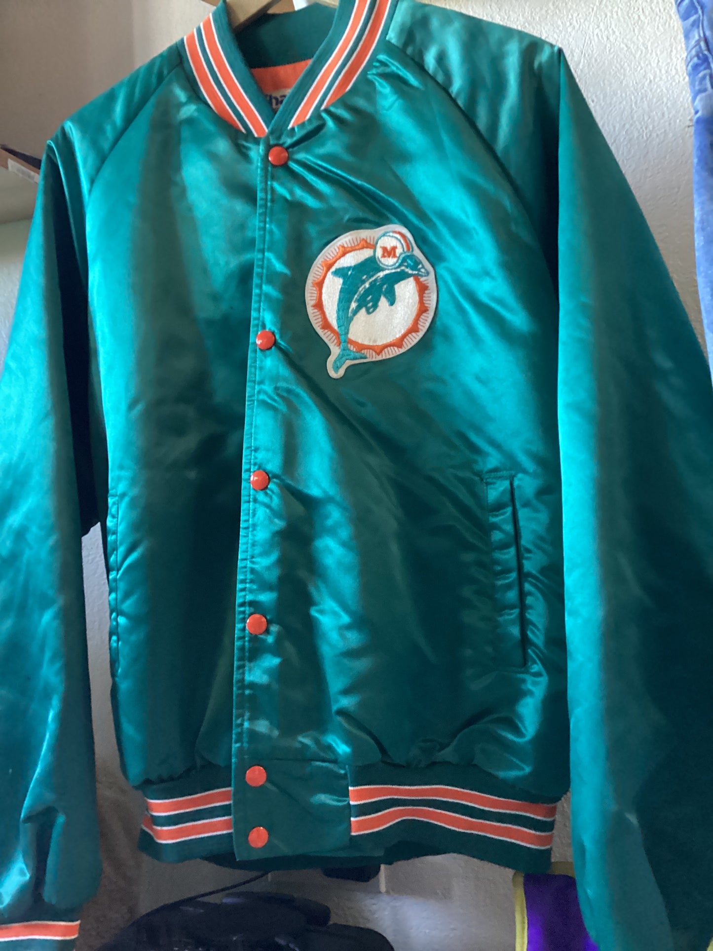 Miami Dolphins Letterman Jacket