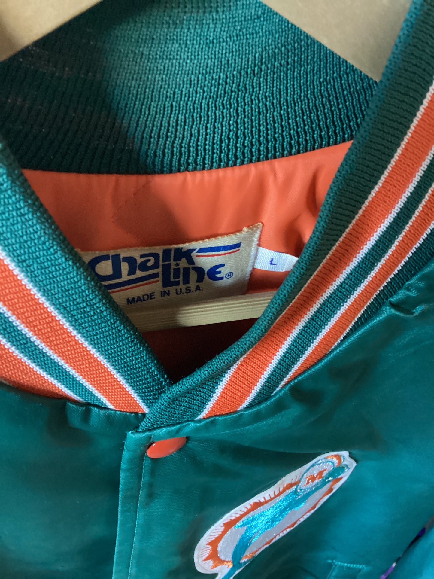 Miami Dolphins Letterman Jacket